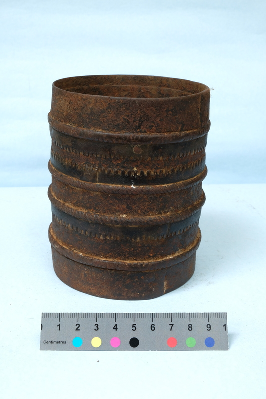 Iron Padi with Brass rings